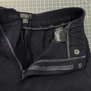 Cos Navy Wool Pants - S